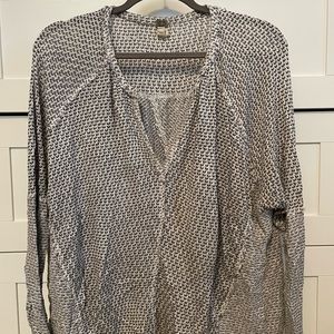 We the Free Free People split back long sleeve